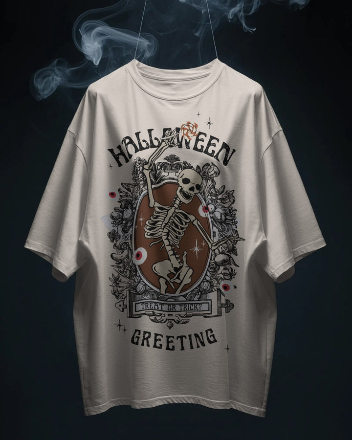 Halloween Skeleton Greeting